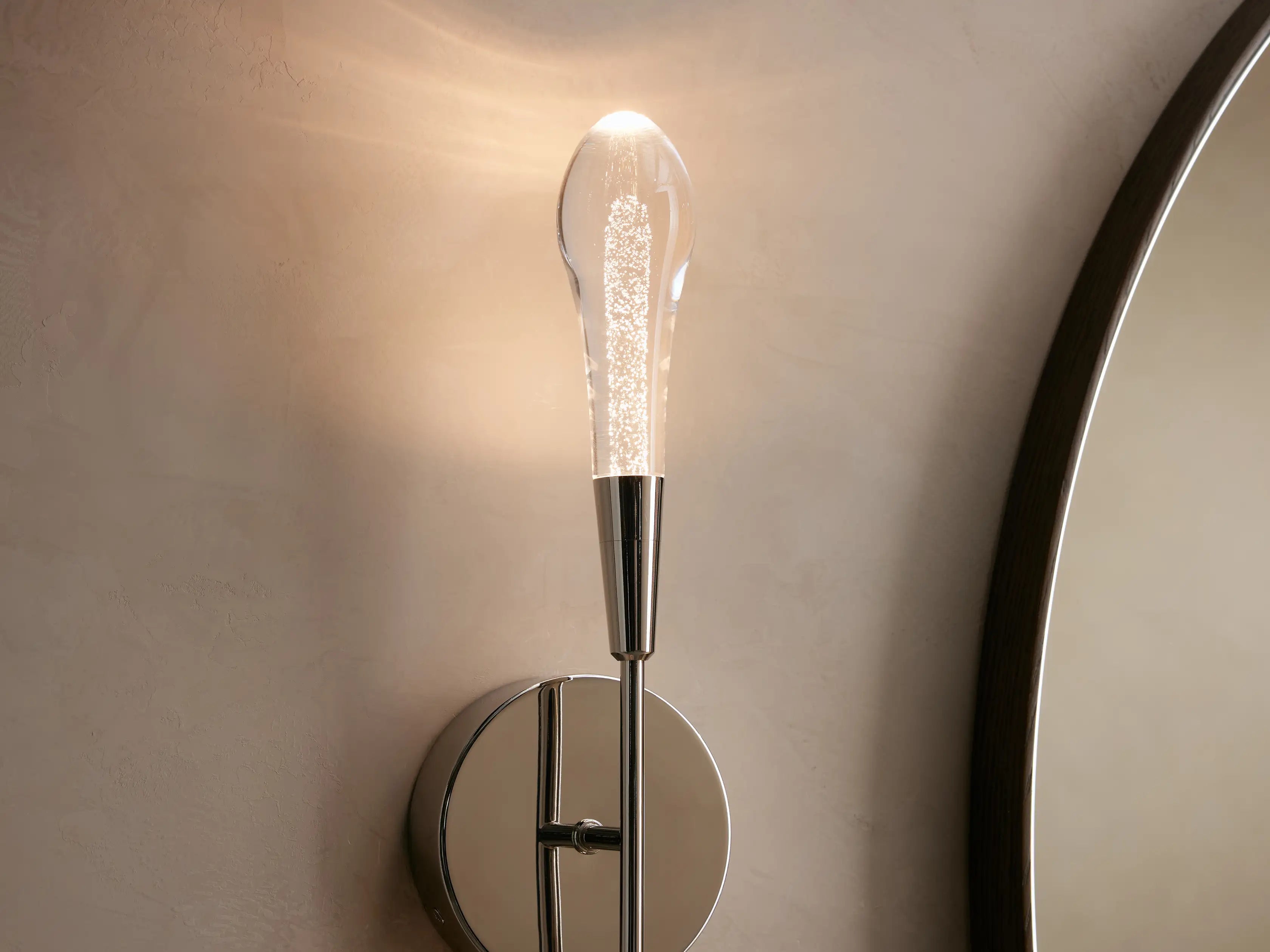 Soltaire Crystal Double Wall Sconce-Briglighting