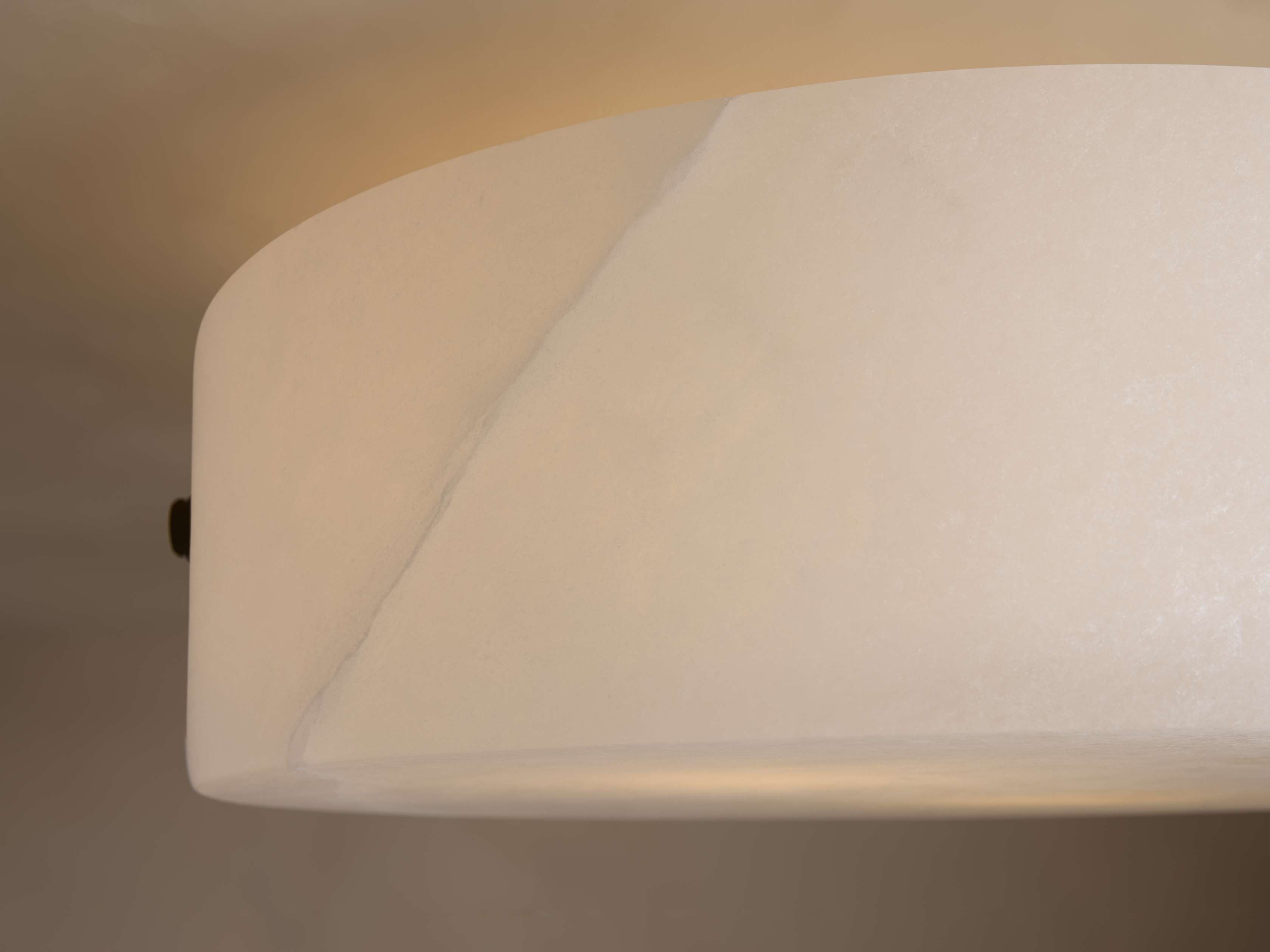 Chayla Alabaster Stone Flushmount 16" W-Briglighting