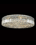 24'' Round Flush Mounted Chandelier Modern Crystal Ceiling Light-吸顶灯-Briglighting