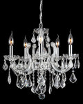 18'' Wide Small Chandelier 5 Lights Maria Theresa Crystal Chandelier MT01L5C-吊灯-Briglighting