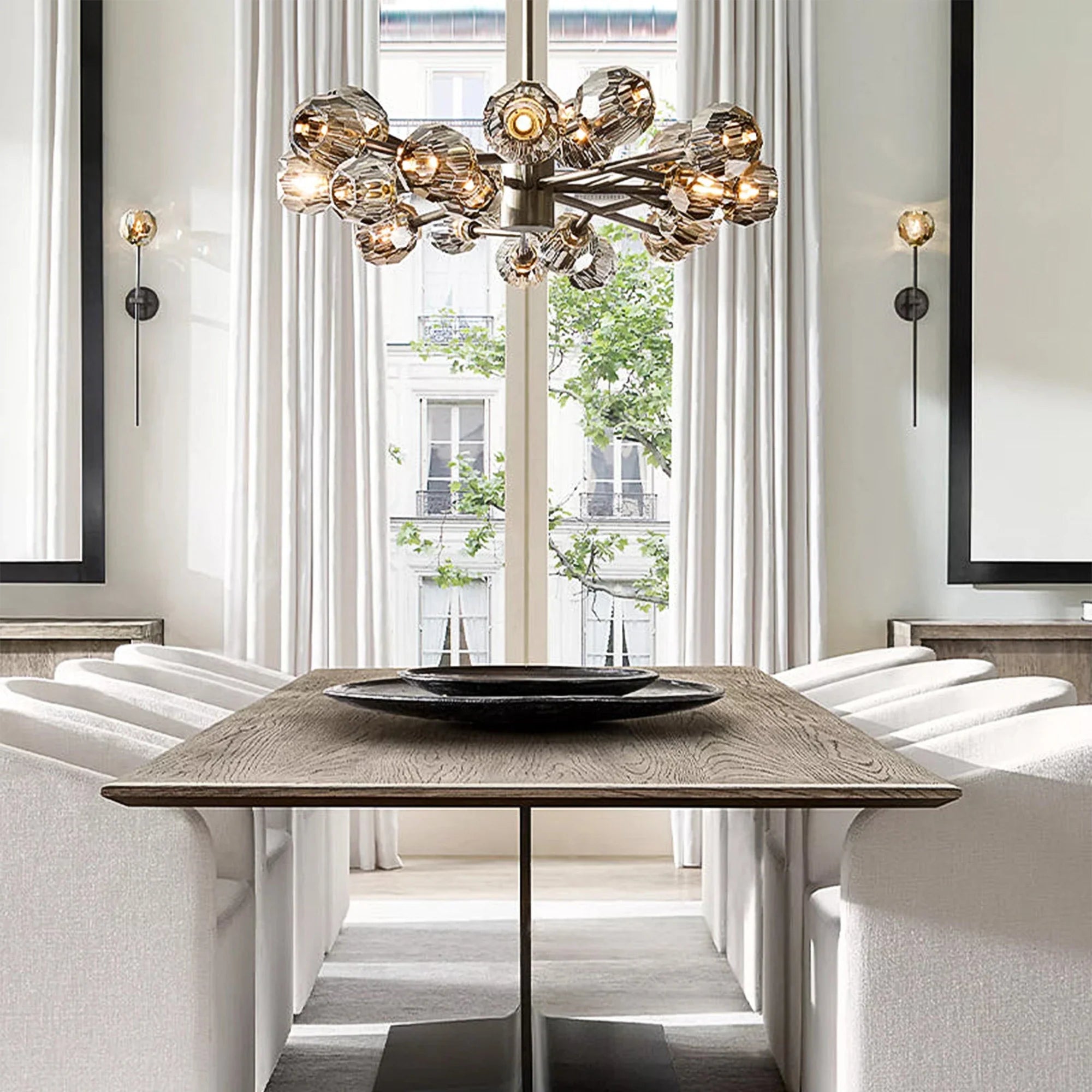 Boule De Cristal Round Chandelier 24", 36", 48", 60", 72"