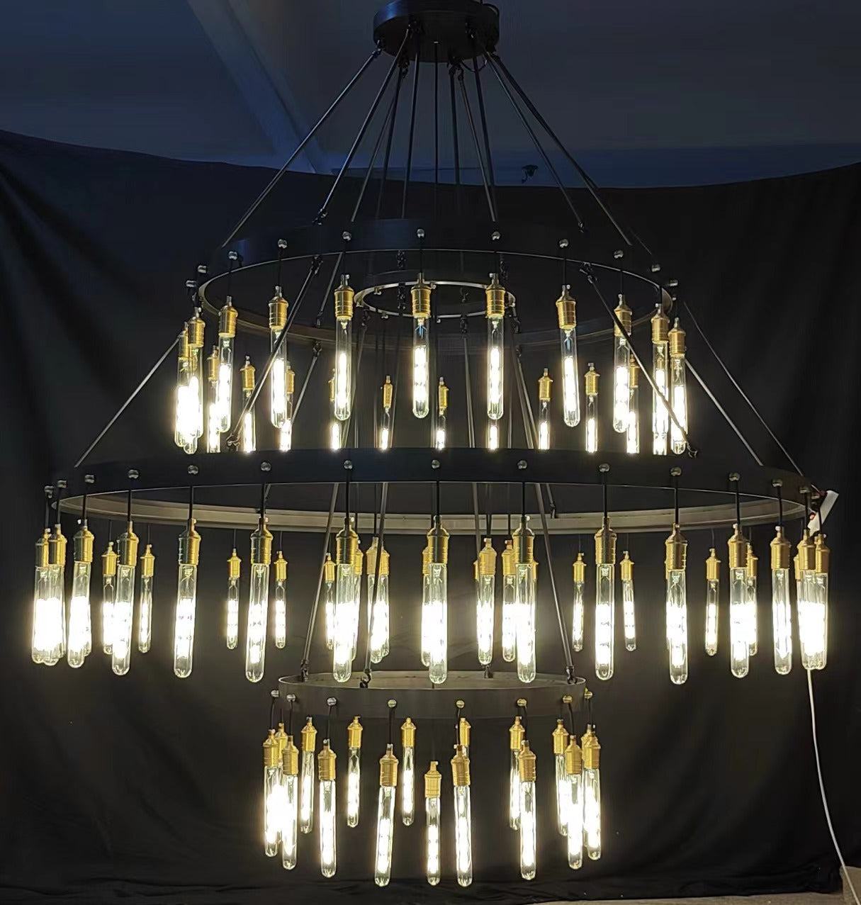 Retro-Inspired Metal Pendant Light Chandelier for Living Room/Bedroom/Staircase/Villa-Briglighting