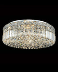 20'' Round Flush Mounted Chandelier Modern Crystal Ceiling Light-吸顶灯-Briglighting