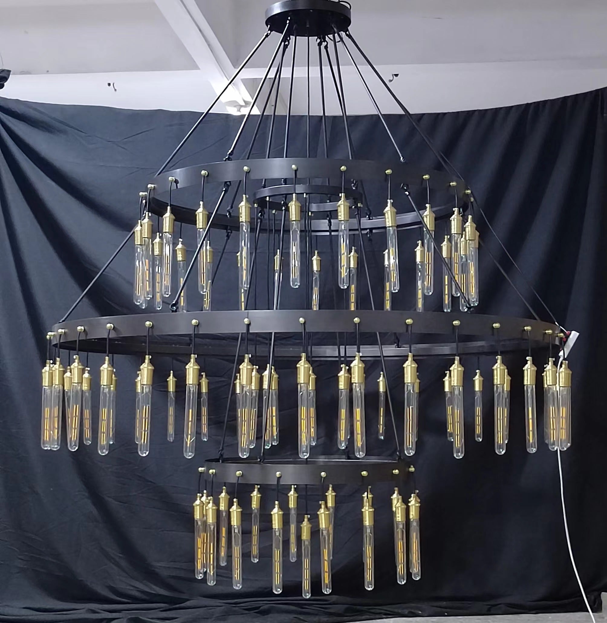Retro-Inspired Metal Pendant Light Chandelier for Living Room/Bedroom/Staircase/Villa-Briglighting