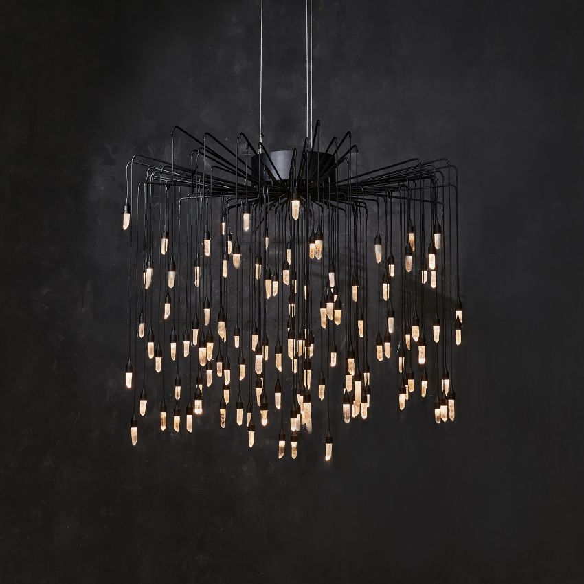 Ambert Crystal Raindrops Chandelier-Chandelier-Briglighting