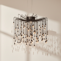 Ambert Crystal Raindrops Chandelier-Chandelier-Briglighting