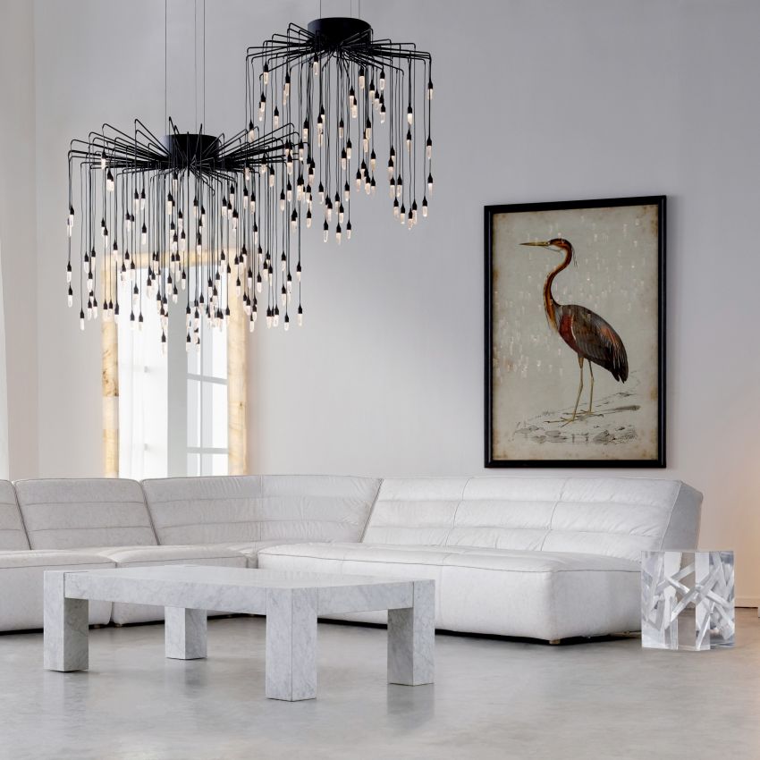 Ambert Crystal Raindrops Chandelier-Chandelier-Briglighting