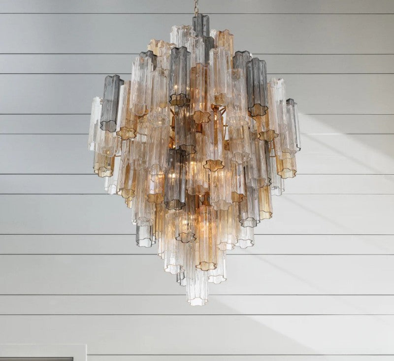Eddifod Tiered 20-Light Chandelier-Chandelier-Briglighting