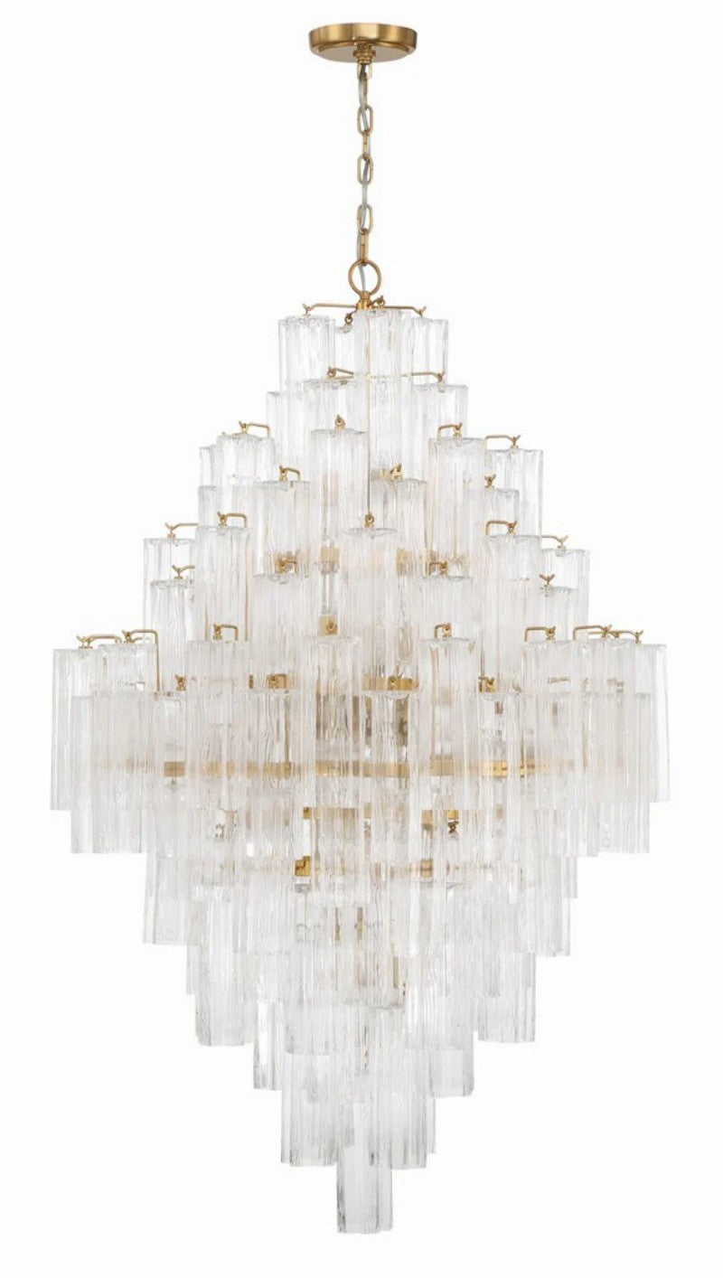 Eddifod Tiered 20-Light Chandelier-Chandelier-Briglighting