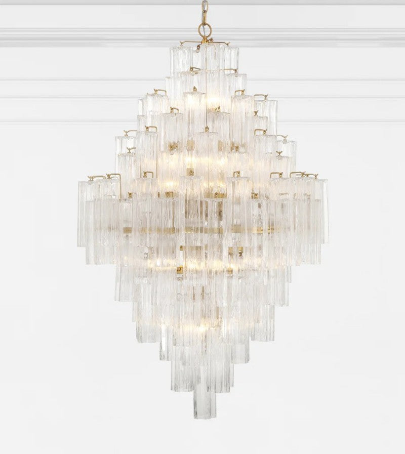 Eddifod Tiered 20-Light Chandelier-Chandelier-Briglighting