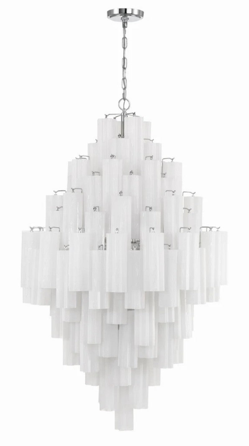 Eddifod Tiered 20-Light Chandelier-Chandelier-Briglighting