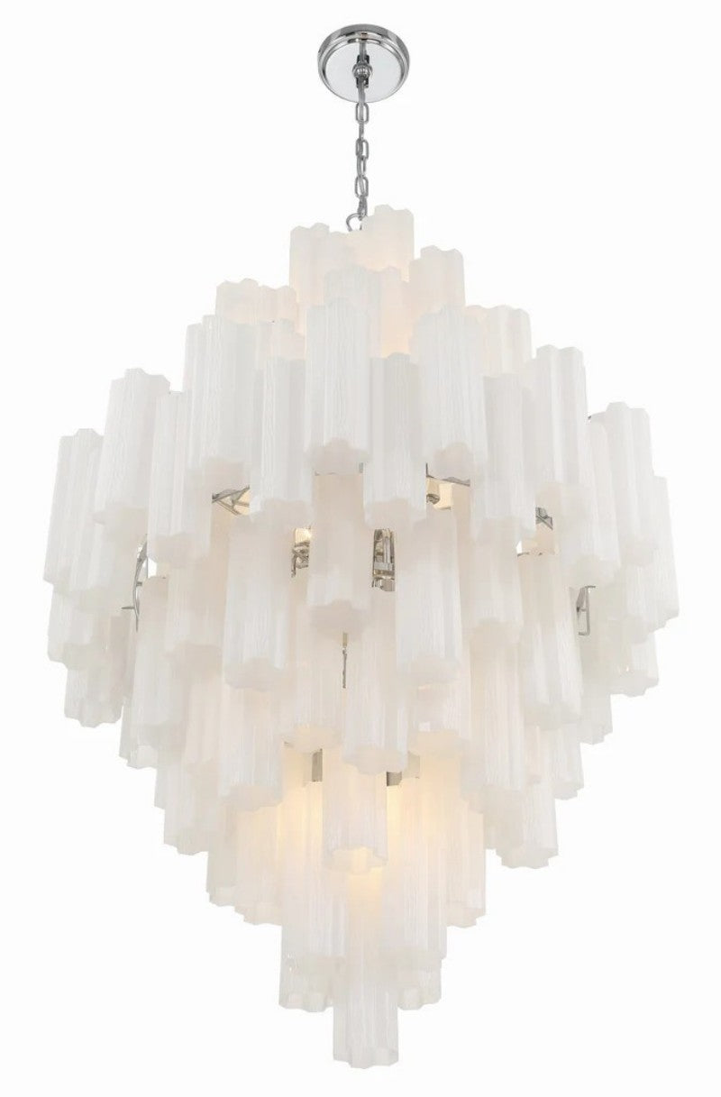 Eddifod Tiered 20-Light Chandelier-Chandelier-Briglighting