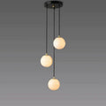 Alabaster Global Wavy Chandelier-Pendant for living room,Pendant for kitchen,Pendant for bathrooms,Pendant for bedrooms,Pendant for foyer,Pendant for stairways,Pendant for dining room-Briglighting