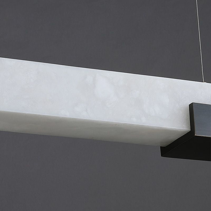 Alabaster Square Pillar Dining Chandelier-Pendant for living room,Pendant for kitchen,Pendant for bathrooms,Pendant for bedrooms,Pendant for foyer,Pendant for stairways,Pendant for dining room-Briglighting