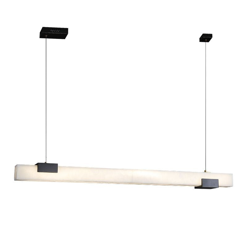 Alabaster Square Pillar Dining Chandelier-Pendant for living room,Pendant for kitchen,Pendant for bathrooms,Pendant for bedrooms,Pendant for foyer,Pendant for stairways,Pendant for dining room-Briglighting