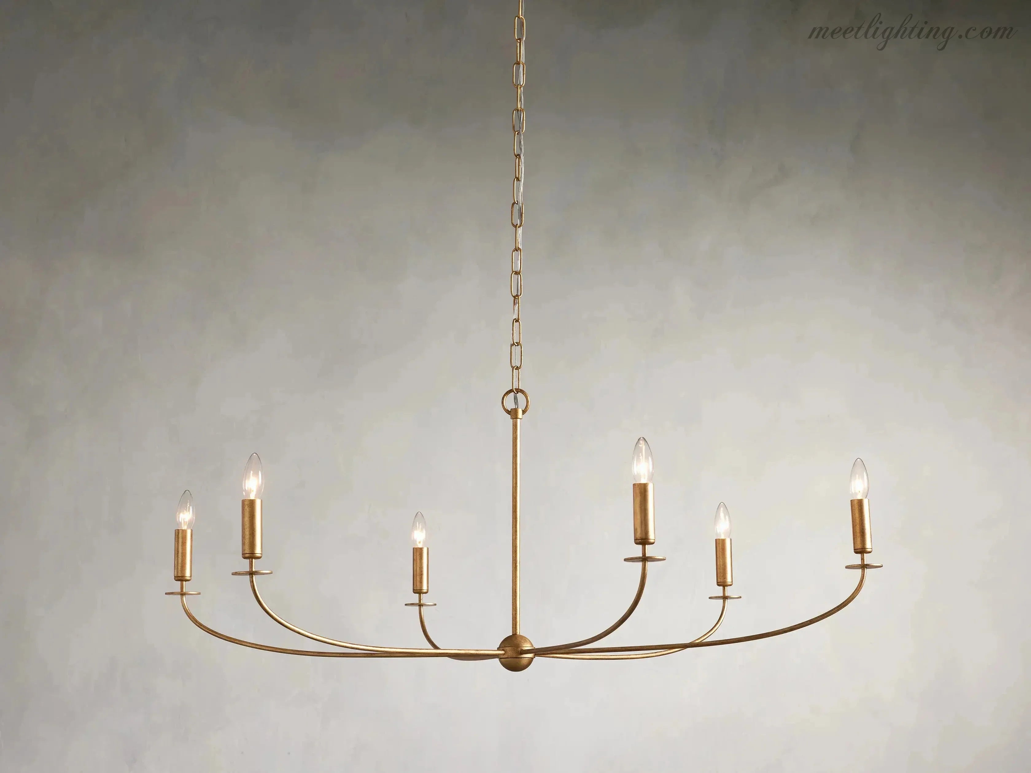 Arnett Round Chandelier-MEET LIGHTING