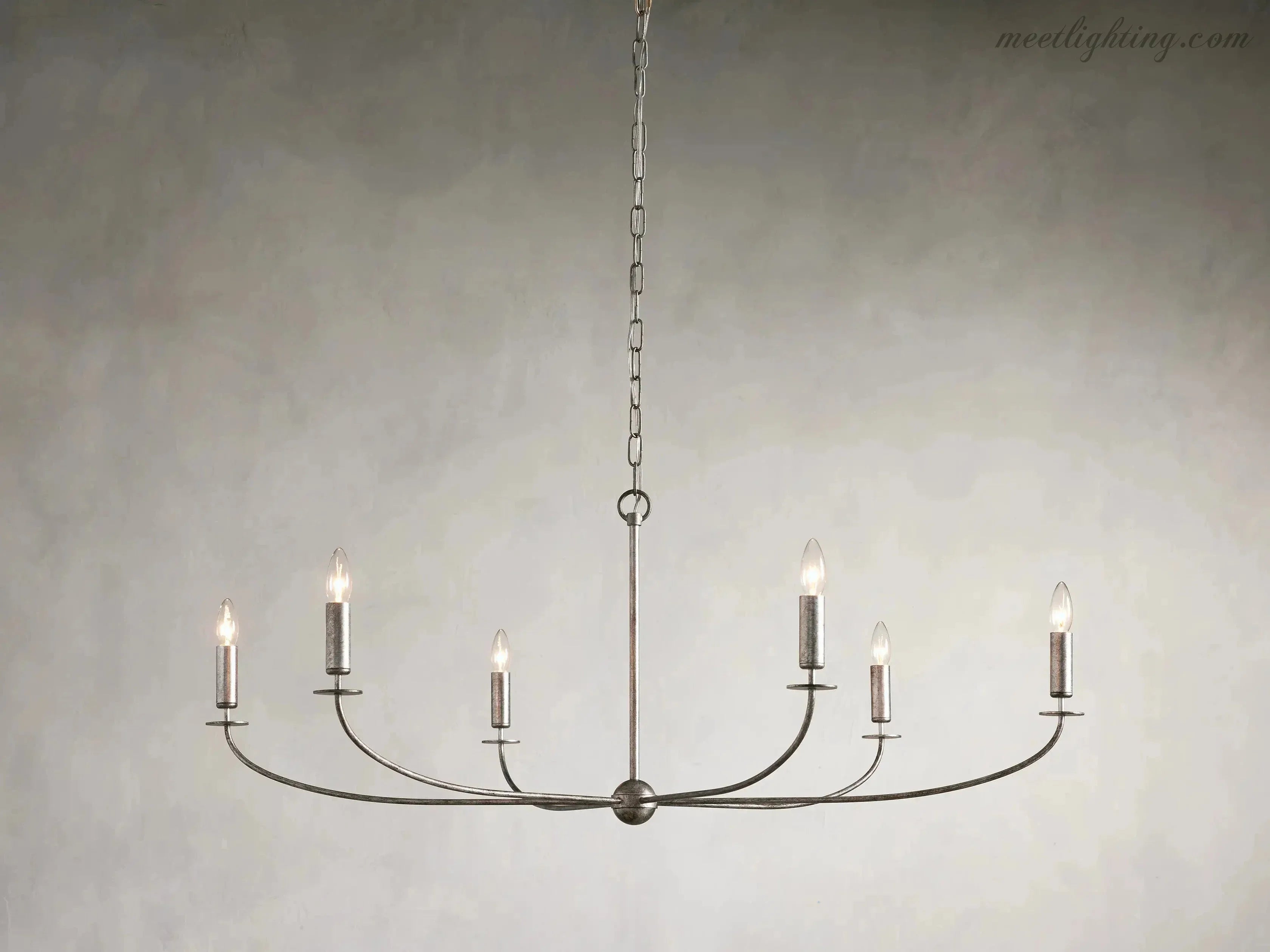 Arnett Round Chandelier-MEET LIGHTING