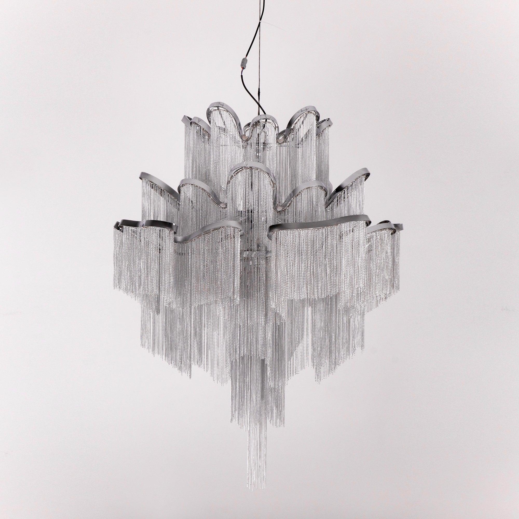 Stream Chain Chandelier-Chandelier-Briglighting