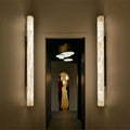 Alabaster Cylindrical Sconce-Wall Sconce-Briglighting