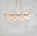 Mandoza Linear Glass Chandelier