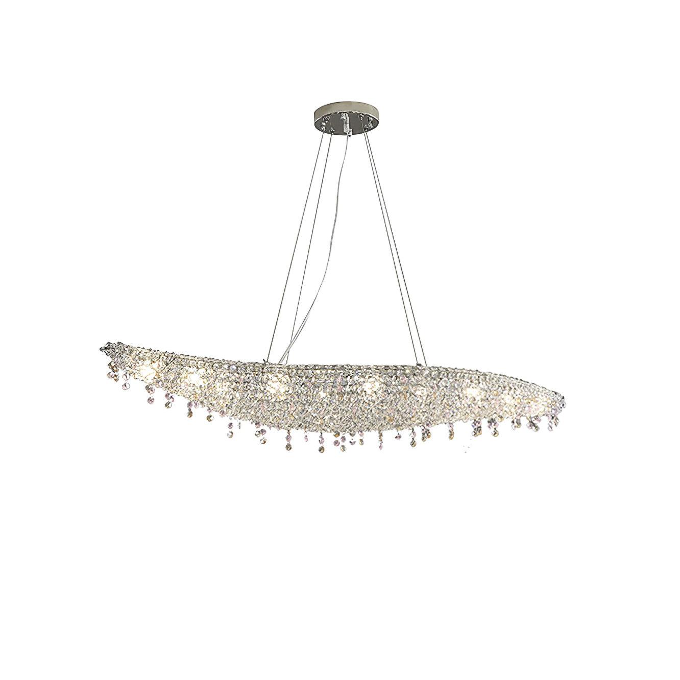 Elegant Boat Crystal Chandelier-Chandelier-Briglighting