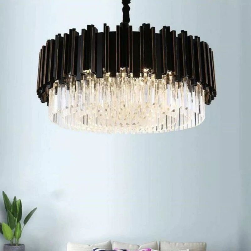 Bourbons Alfonso Crystal Round Chandelier-chandeliers for dining room,chandeliers for stairways,chandeliers for foyer,chandeliers for bedrooms,chandeliers for kitchen,chandeliers for living room-Briglighting