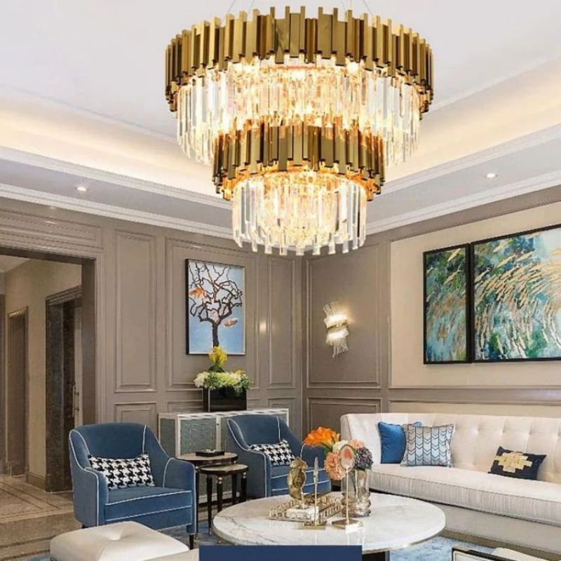 Bourbons Antoine Crystal Round Chandelier-chandeliers for dining room,chandeliers for stairways,chandeliers for foyer,chandeliers for bedrooms,chandeliers for kitchen,chandeliers for living room-Briglighting