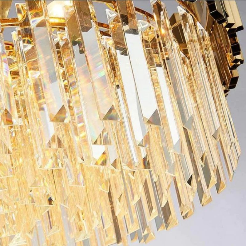 Bourbons Charles Crystal Round Chandelier-chandeliers for dining room,chandeliers for stairways,chandeliers for foyer,chandeliers for bedrooms,chandeliers for kitchen,chandeliers for living room-Briglighting