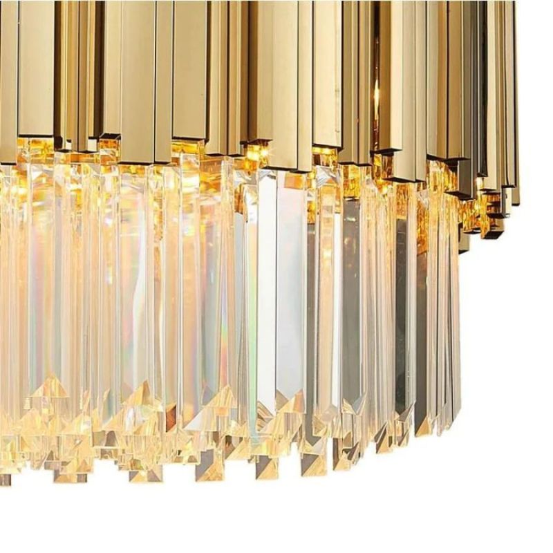 Bourbons Charles Crystal Round Chandelier-chandeliers for dining room,chandeliers for stairways,chandeliers for foyer,chandeliers for bedrooms,chandeliers for kitchen,chandeliers for living room-Briglighting