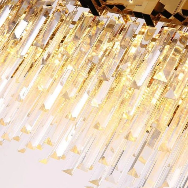 Bourbons Felipe Crystal Oval Chandelier-chandeliers for dining room,chandeliers for stairways,chandeliers for foyer,chandeliers for bedrooms,chandeliers for kitchen,chandeliers for living room-Briglighting