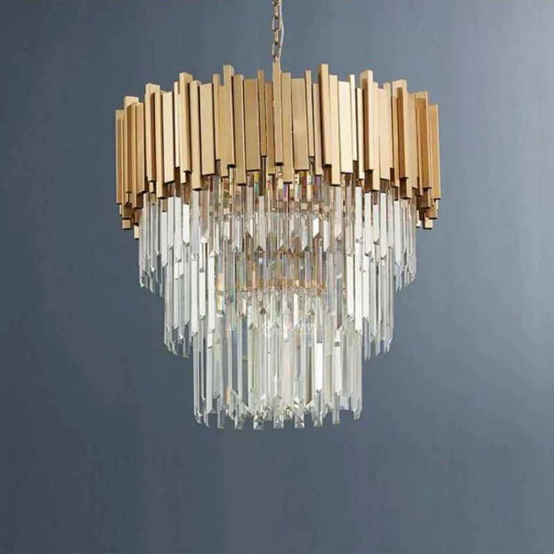 Bourbons Antoine Crystal Round Chandelier-chandeliers for dining room,chandeliers for stairways,chandeliers for foyer,chandeliers for bedrooms,chandeliers for kitchen,chandeliers for living room-Briglighting