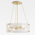 Willamette Round Crystal Chandelier-Chandelier-Briglighting