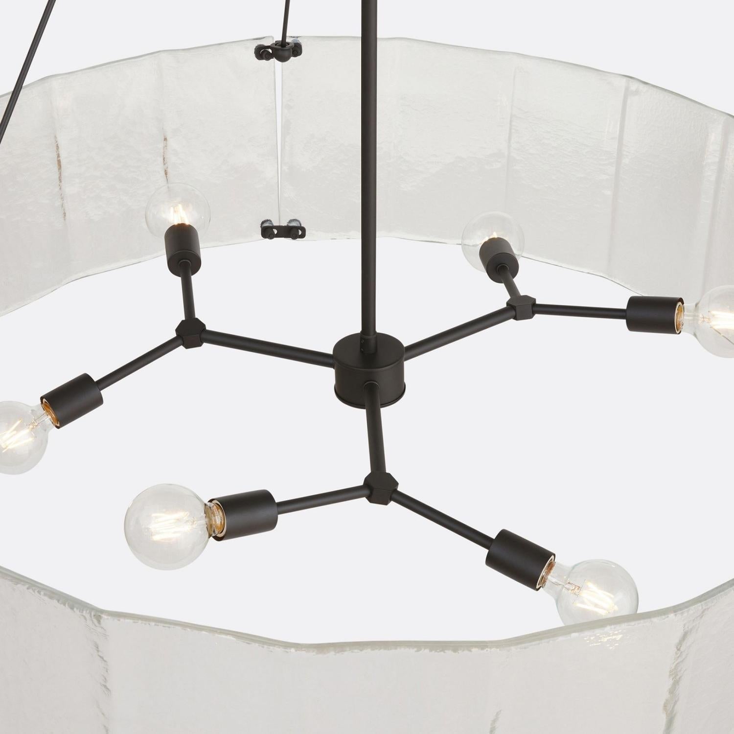 Willamette Round Crystal Chandelier-Chandelier-Briglighting