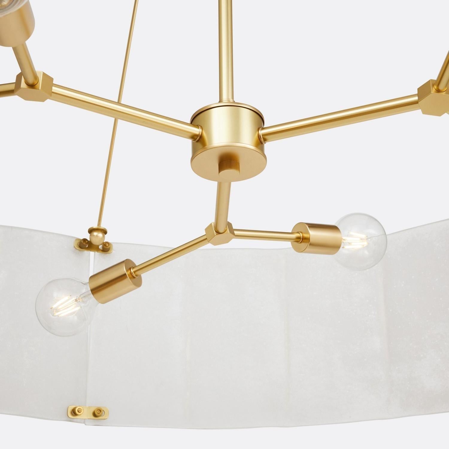Willamette Round Crystal Chandelier-Chandelier-Briglighting