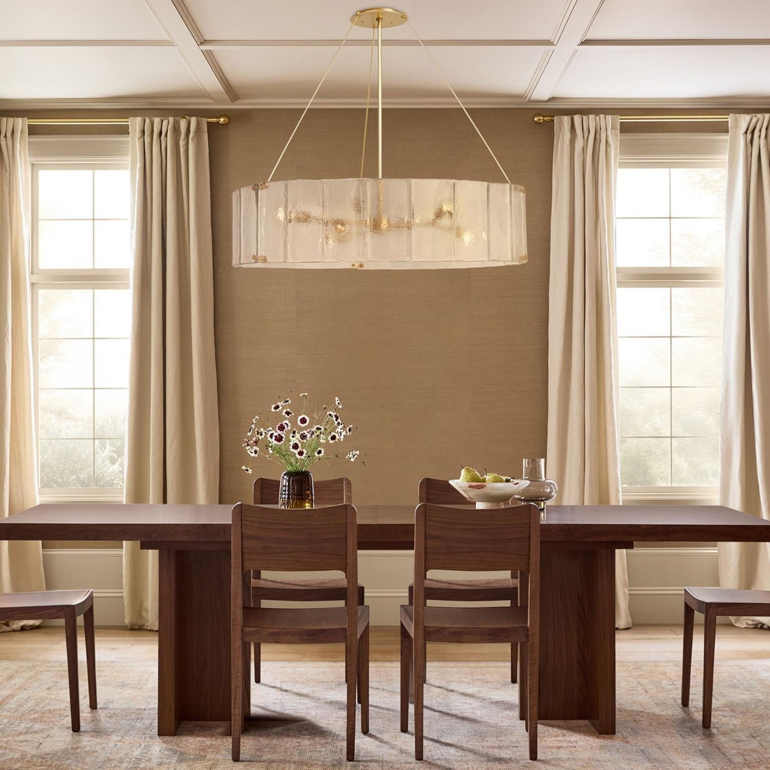 Willamette Round Crystal Chandelier-Chandelier-Briglighting