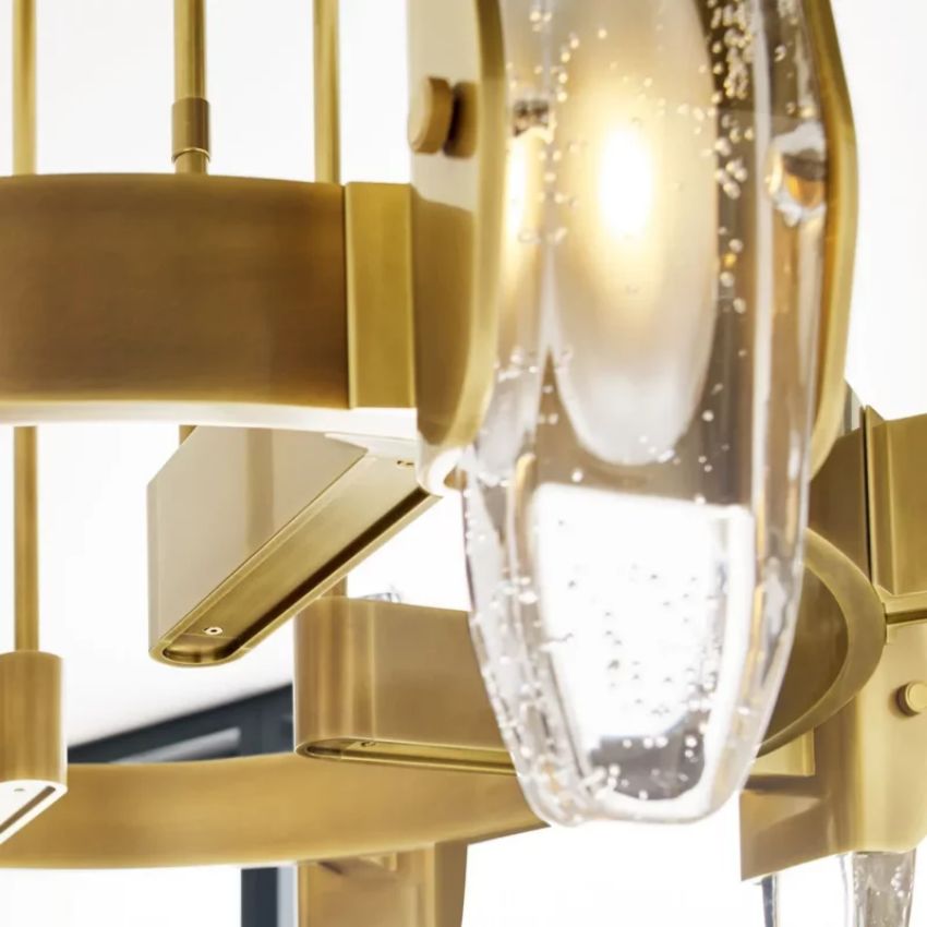 Charme Round Chandelier 15"-Chandelier-Briglighting