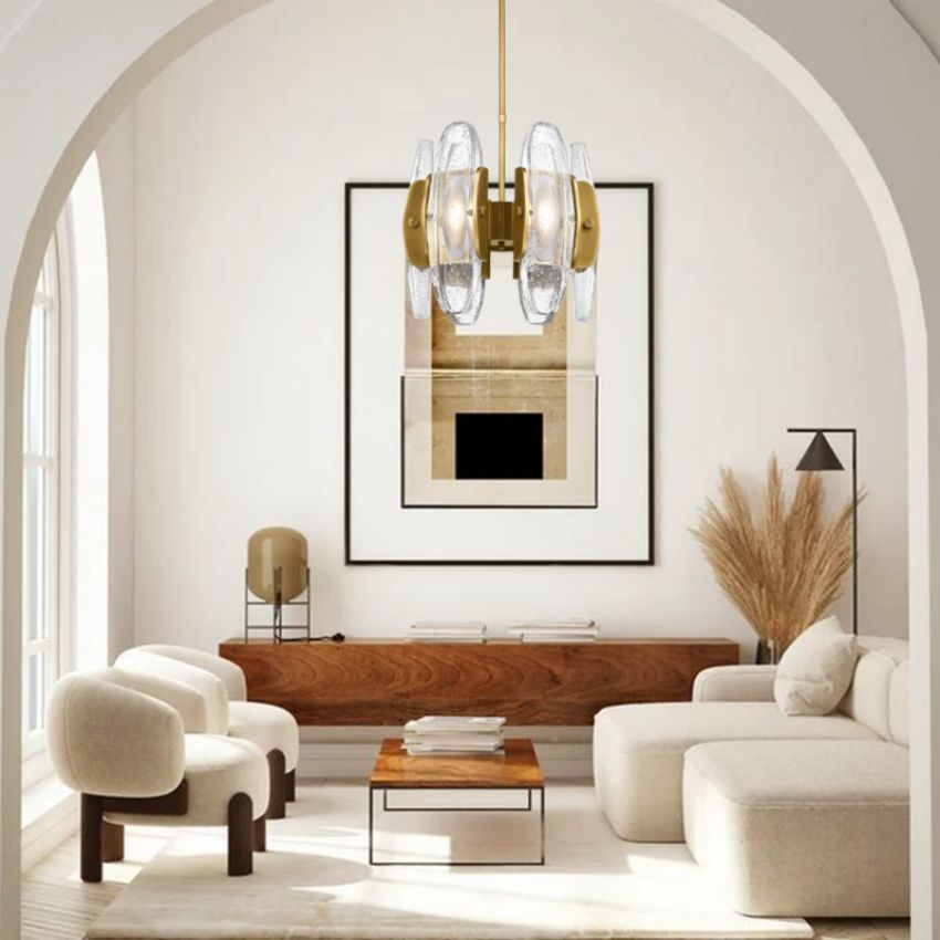 Charme Round Chandelier 15"-Chandelier-Briglighting