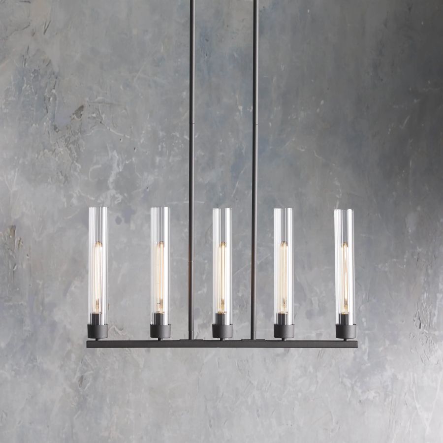 Cade Linear Chandelier-Chandelier-Briglighting
