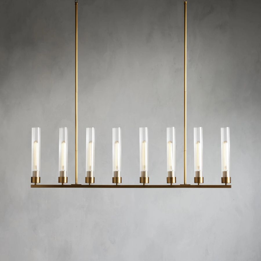 Cade Linear Chandelier-Chandelier-Briglighting