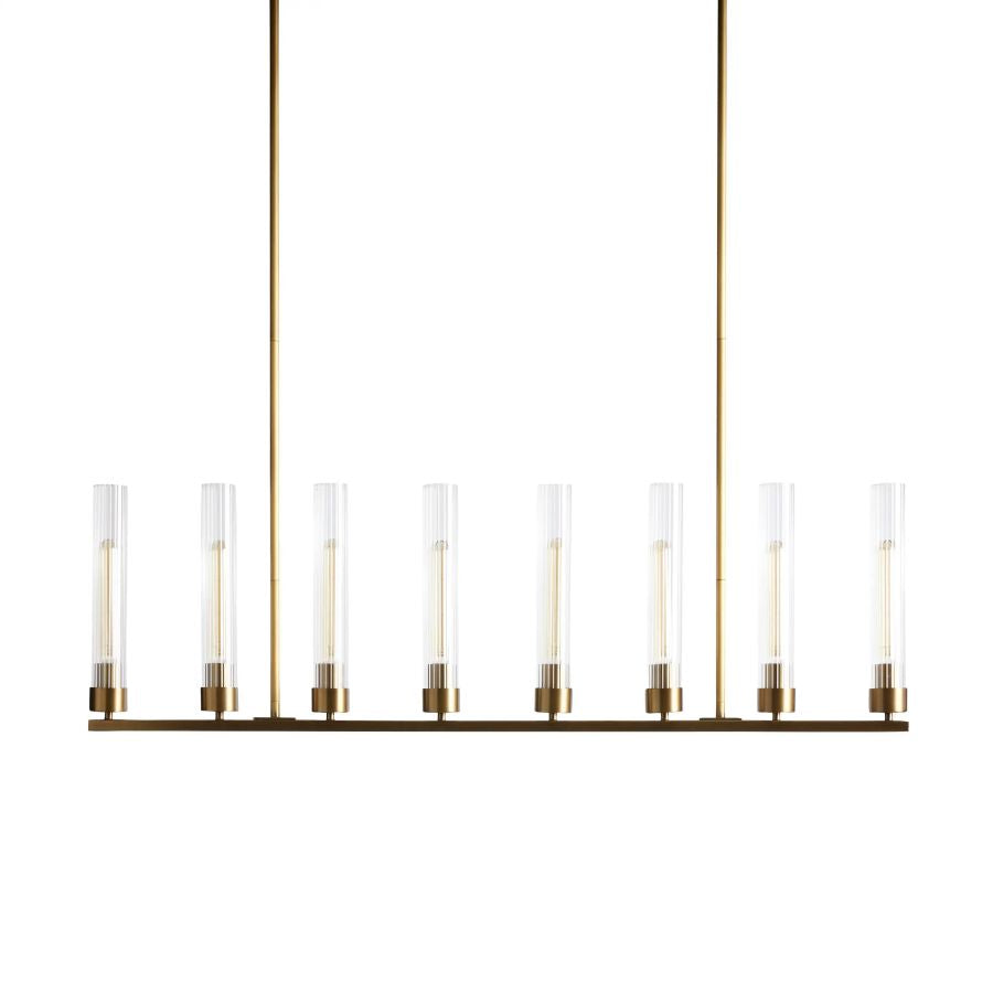 Cade Linear Chandelier-Chandelier-Briglighting