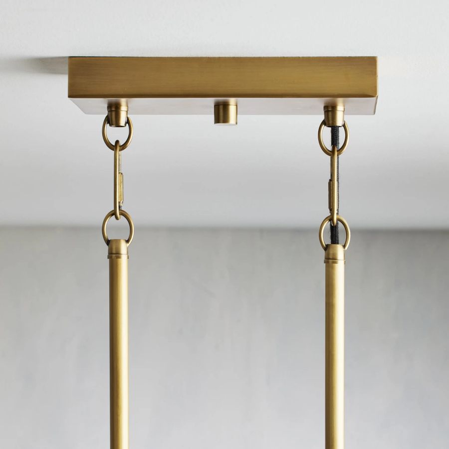 Cade Linear Chandelier-Chandelier-Briglighting
