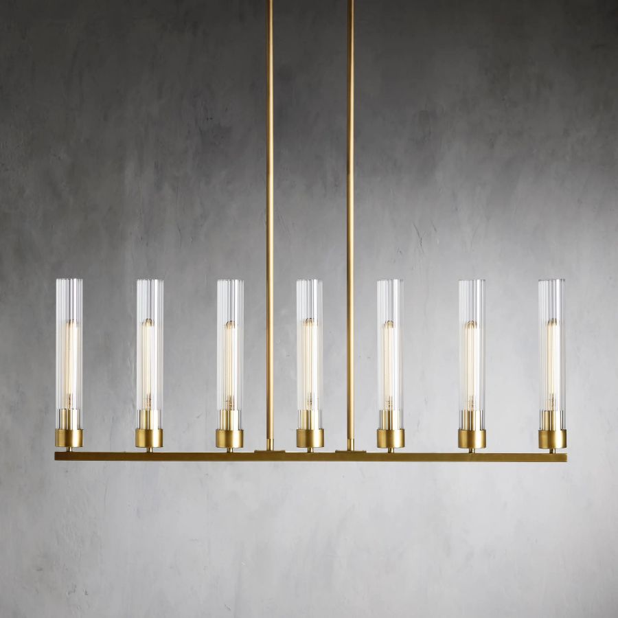 Cade Linear Chandelier-Chandelier-Briglighting