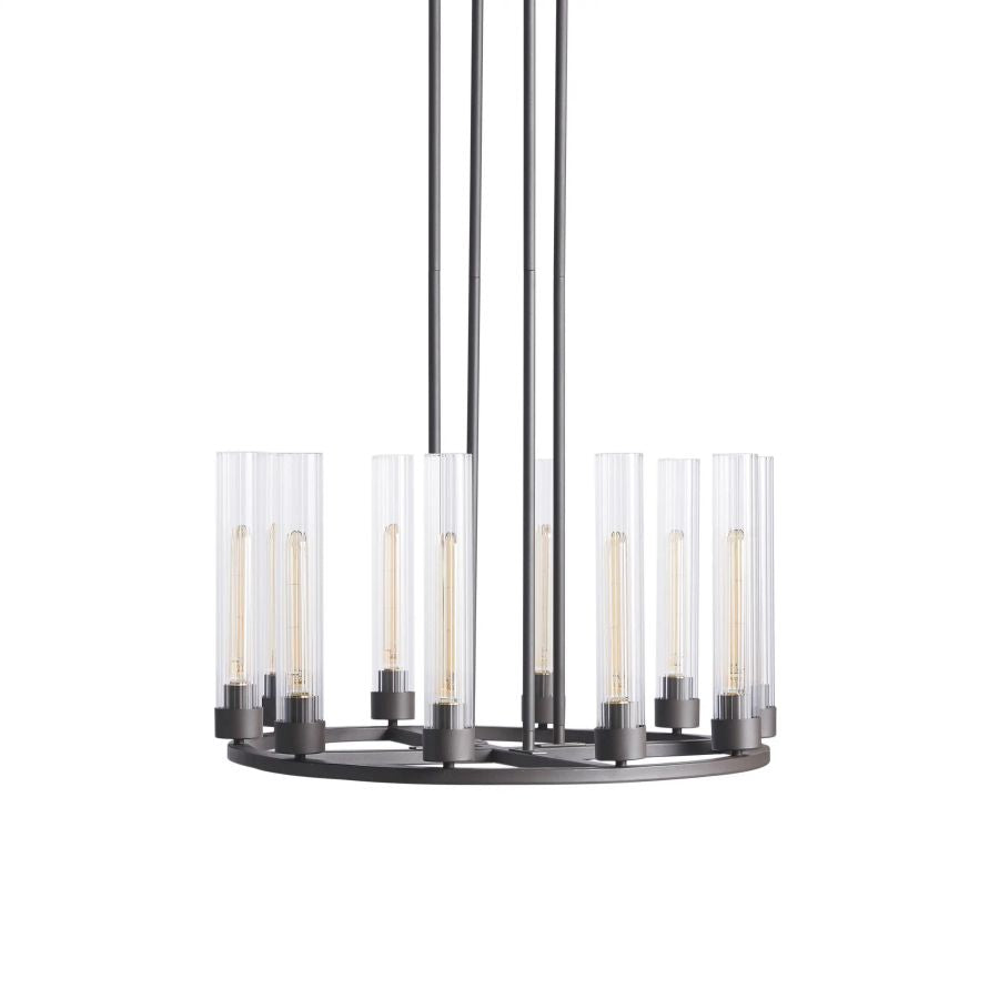 Cade Round Chandelier-Chandelier-Briglighting