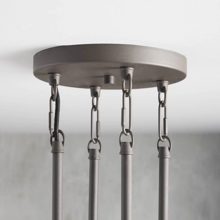 Cade Round Chandelier-Chandelier-Briglighting