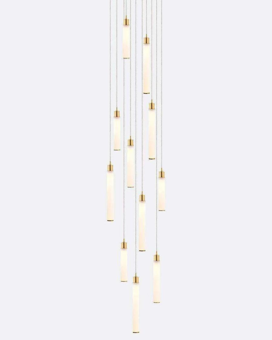 Candle Round Chandelier-Chandelier-Briglighting