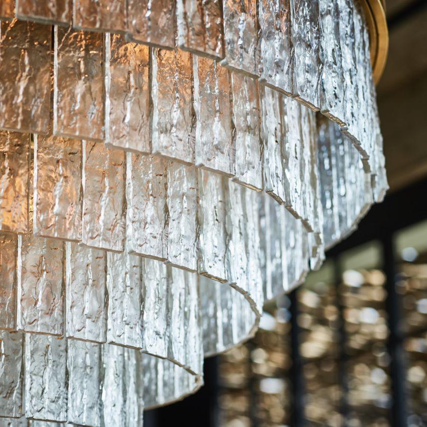 Claire Square Chandelier-Chandelier-Briglighting