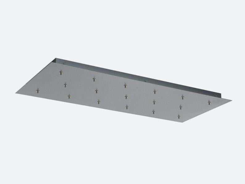 Candle Rectangle Chandelier-Chandelier-Briglighting