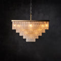Claire Square Chandelier-Chandelier-Briglighting
