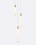 Candle Small Round Chandelier-Chandelier-Briglighting