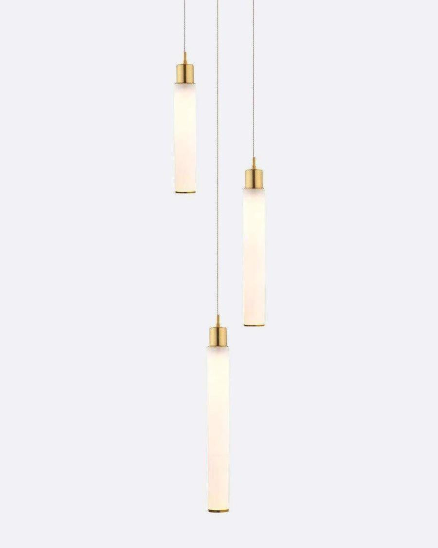 Candle Small Round Chandelier-Chandelier-Briglighting